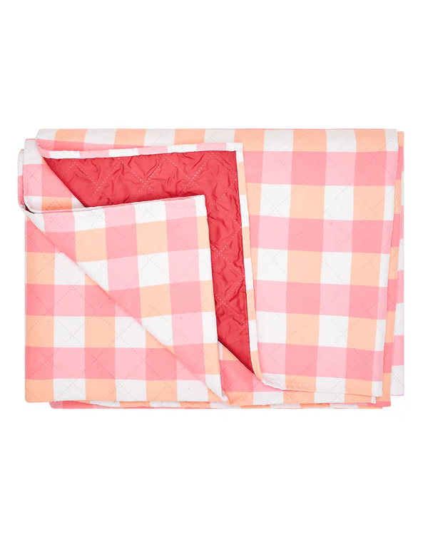 Picnic Blanket - Strawberries & Cream