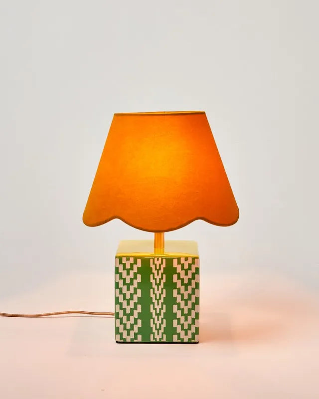 Tipu Green & Yellow Desk & Table Lamp