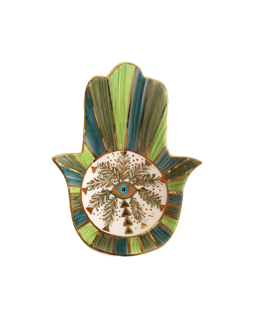 Khamsa Palm Tree Tableware l Wall Decor