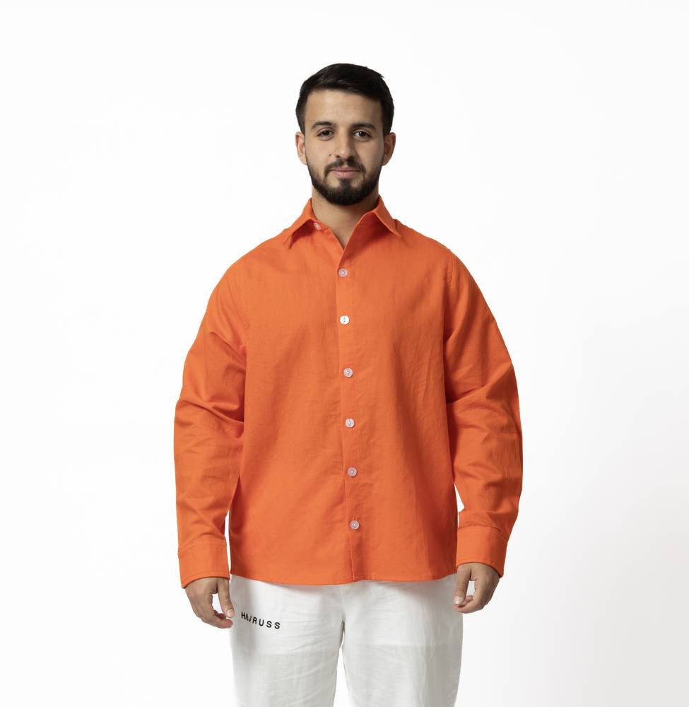 Coral Orange Shirt