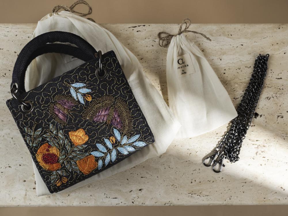 Black Butterfly Mini Bag