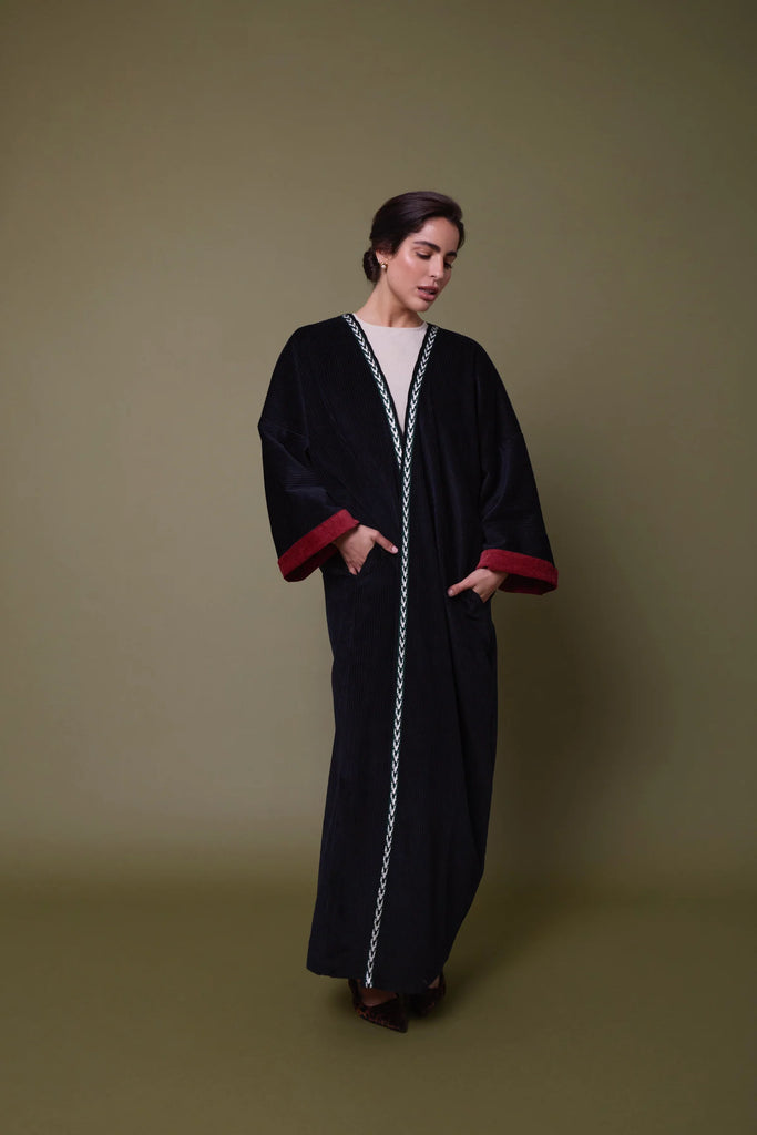 Black Crawley House Abaya