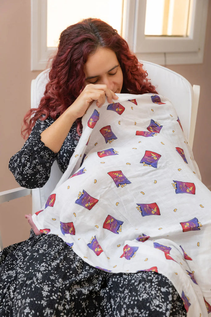 Baby Chips Oman Swaddle Blanket