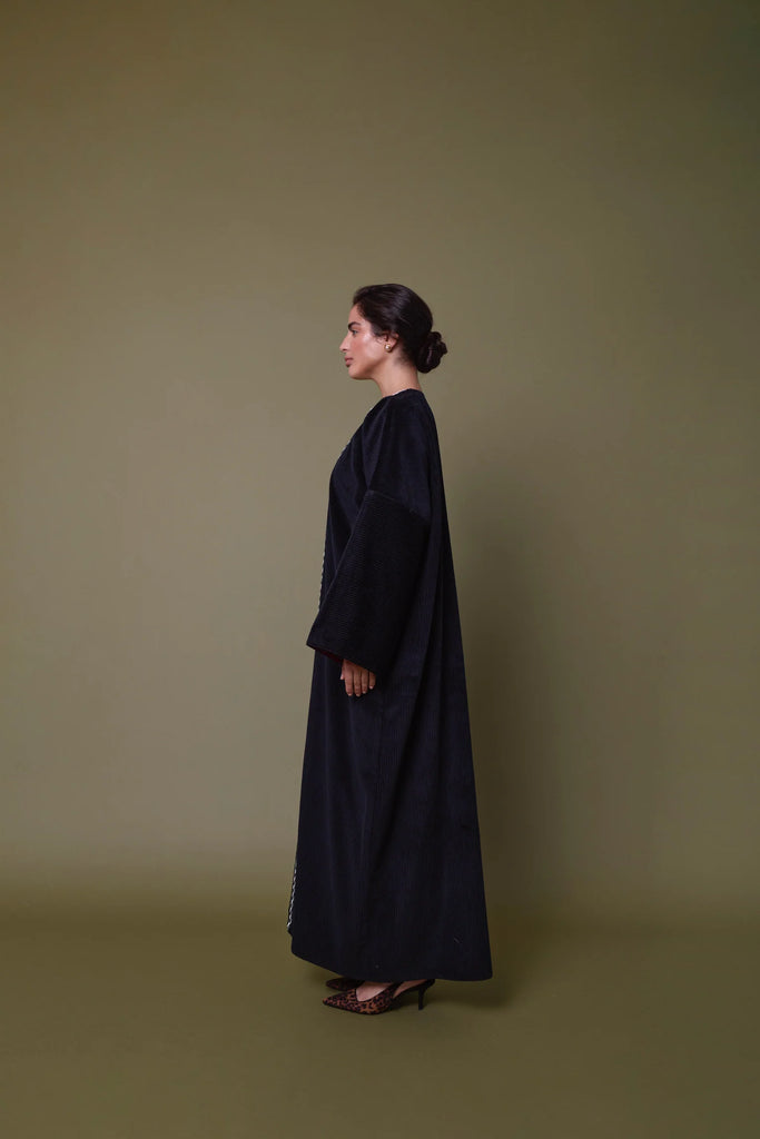 Black Crawley House Abaya