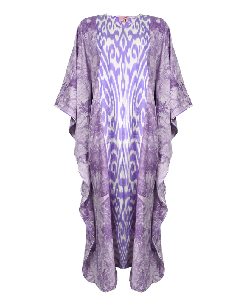 Purple Butterfly Kaftan