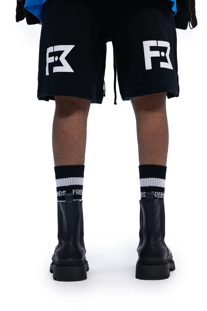 Black Logo Socks