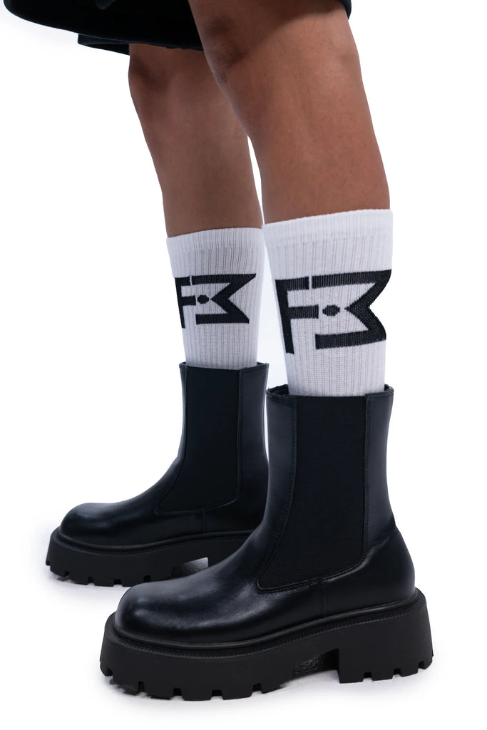 Off-White Logo Socks