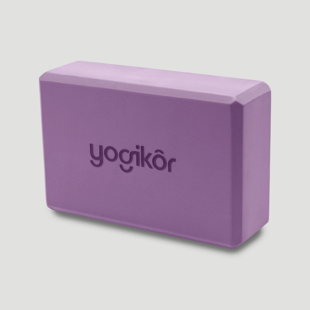 Purple Elevating Yoga Blocks - Set of 2