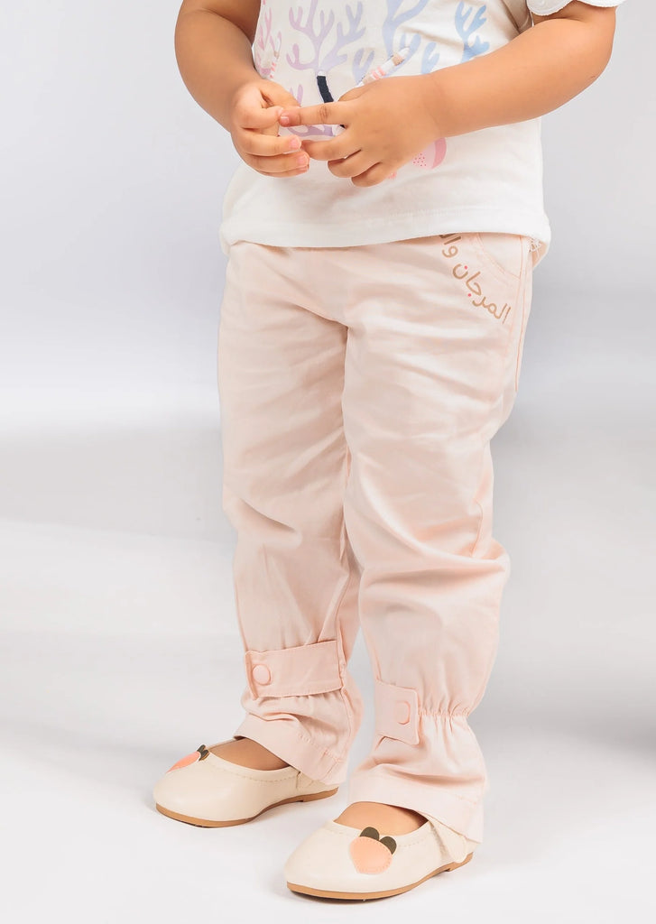 Baby Girl Khokh wa Merjan Pink Pants