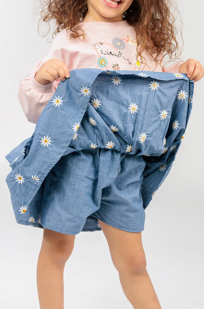 Big Girl Blue Skirt