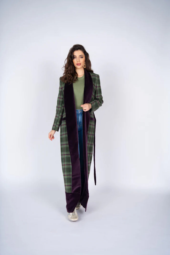 Aubergine Munich Abaya