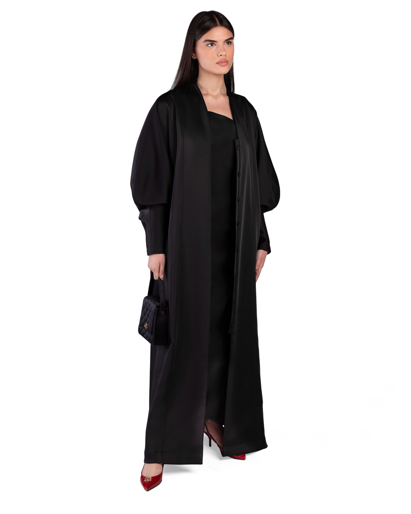 Lunar 1446 Abaya in Black