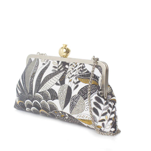 Pomegranate on Jungle Classic Clutch