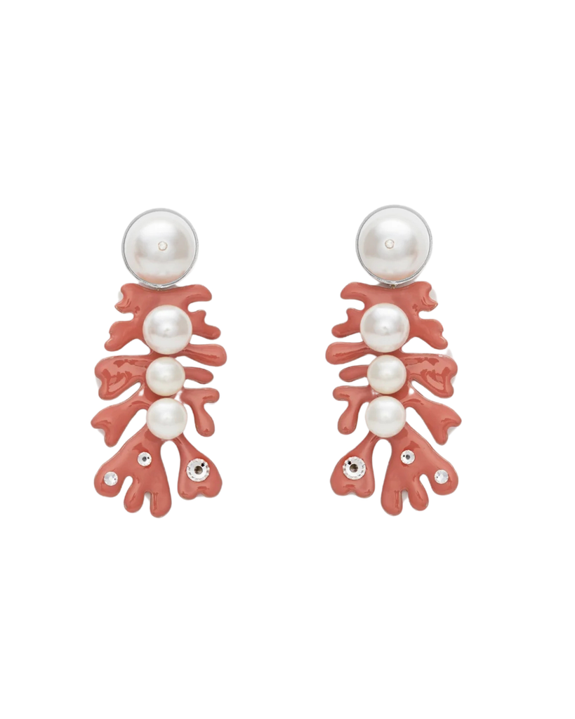 Murjan Coral Earrings