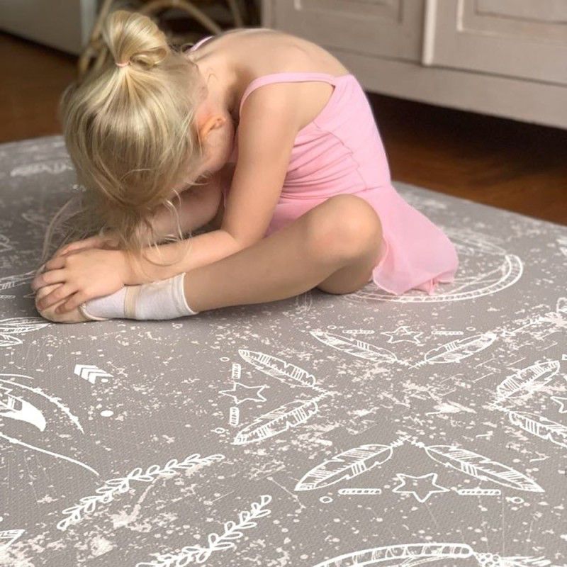 Dream Catcher Puzzle Play Mat - Taupe