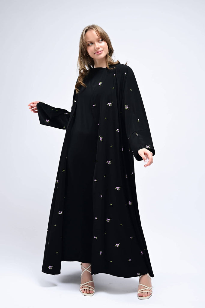 Bloom Crepe Abaya