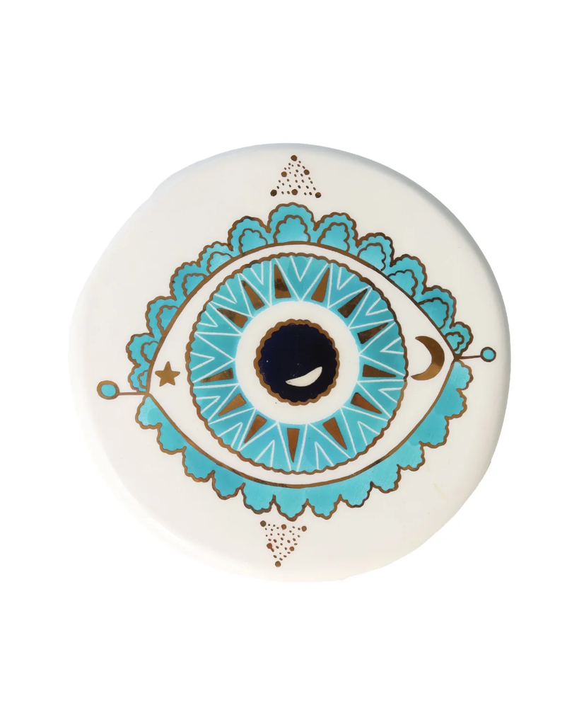 Turquoise Eye Compass Wall Décor