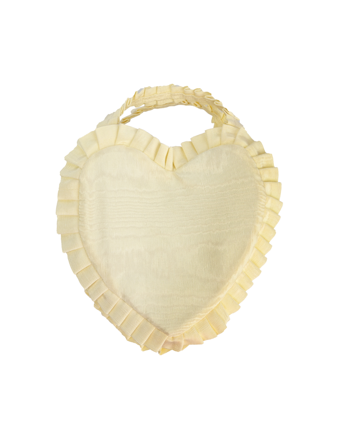 Yellow Heart-Shaped Bag